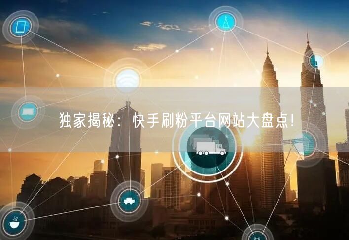 独家揭秘:快手刷粉平台网站大盘点!